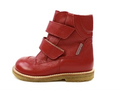 Angulus red winter boot with TEX